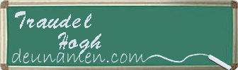 Traudel Hogh Visitenkarte